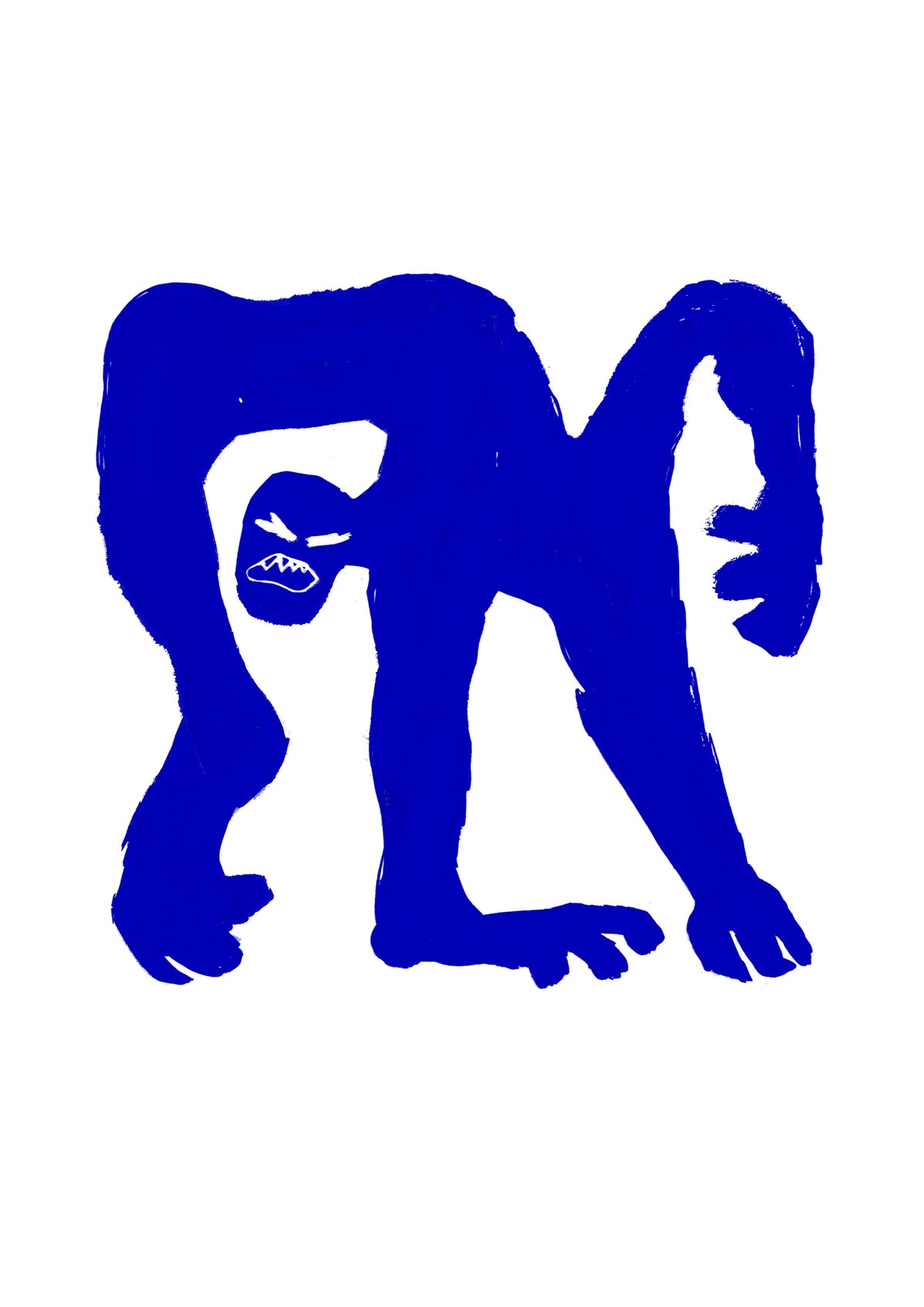 Monster Blau
