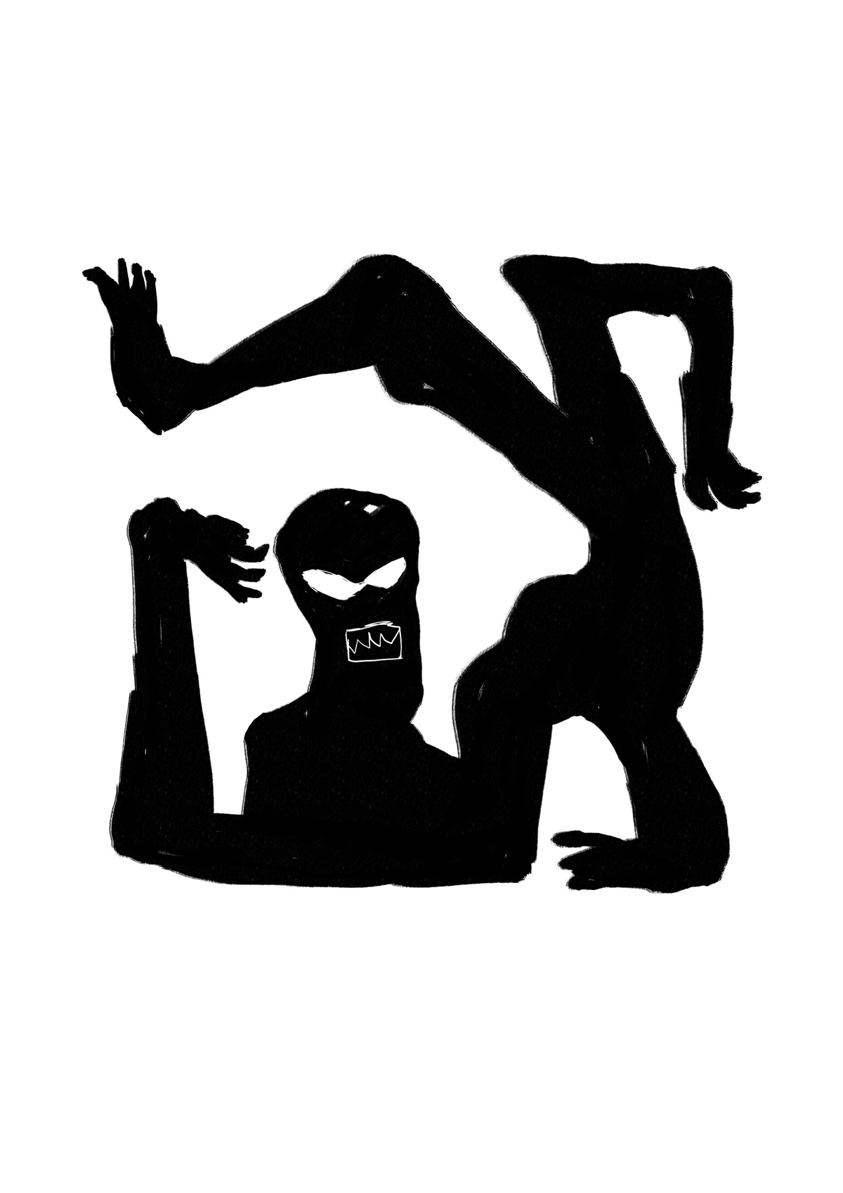 Monster Schwarz